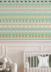 Papel de Parede Infantil - Cardigan Bichinhos